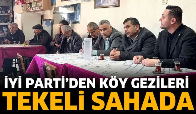 Başkan Tekeli Köy Ziyaretlerinde