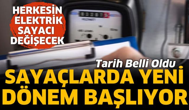 EPDK’dan Akıllı Sayaç Zorunluluğu