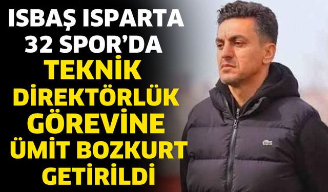 Yeni Teknik Direktör Ümit Bozkurt