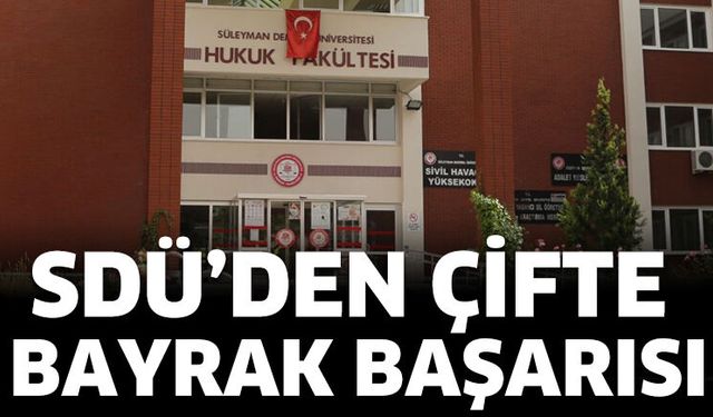 SDÜ’den Çifte Bayrak Başarısı