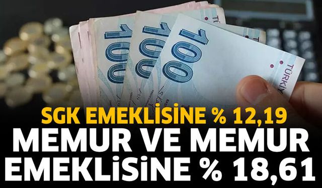 SGK, memur ve memur emeklisine zam oranı belli oldu