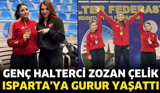 Tokat’taki şampiyonadan Isparta’ya gurur