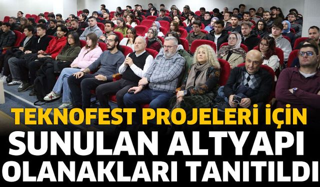 TEKNOFEST Projeleri İçin Sunulan Altyapı Olanakları Tanıtıldı