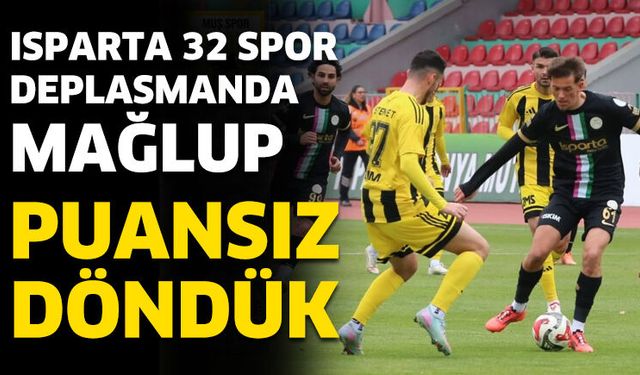 Yeşil-pembeliler deplasmanda mağlup