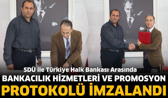 Bankacılık Hizmetleri ve Promosyon Protokolü İmzalandı