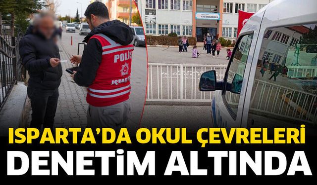 Okul çevreleri denetim altında