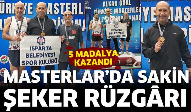 Masterlar’da Sakin Şeker rüzgârı
