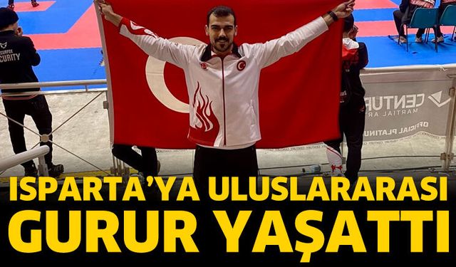 Isparta’dan Uluslararası Kickboks Gururu