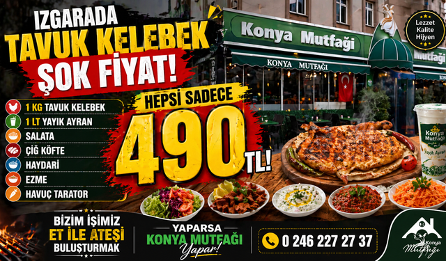 Konya mutfağı kampanya