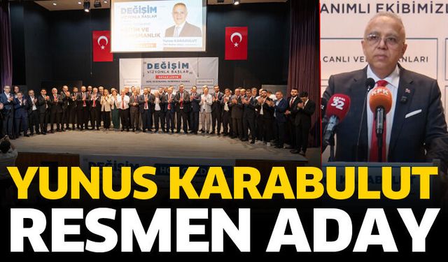 Yunus Karabulut ITSO Başkan Adaylığını açıkladı
