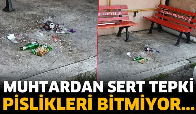 Muhtardan sert tepki