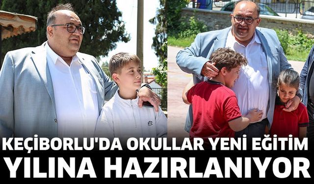 Keçiborlu'da Okullar Yeni Eğitim Yılına Hazırlanıyor
