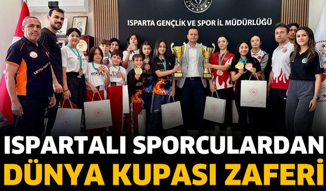 Ispartalı Kick Boksçular Dünya Kupası'nda Gururlandırdı