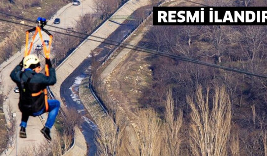 ZİPLİNE TESİSLERİNİN KİRALANMASI İŞİ İLANI
