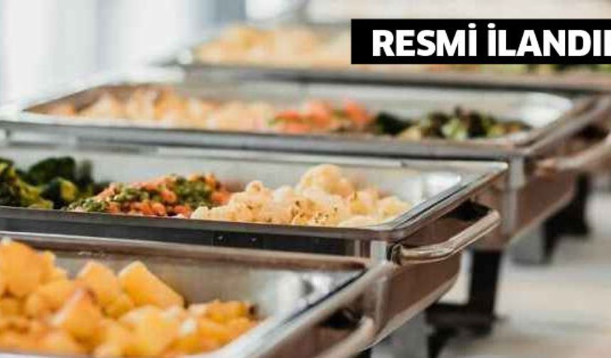 YEMEK HİZMETİ ALINACAKTIR