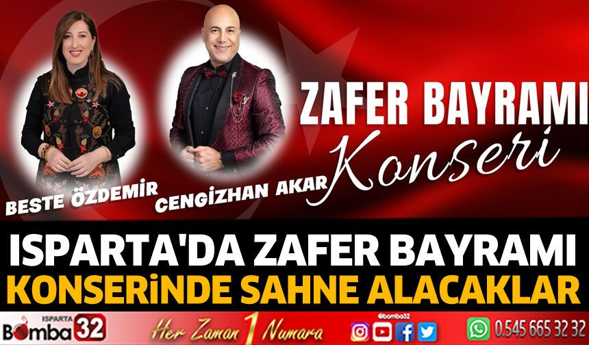 Konserde sahne alacaklar