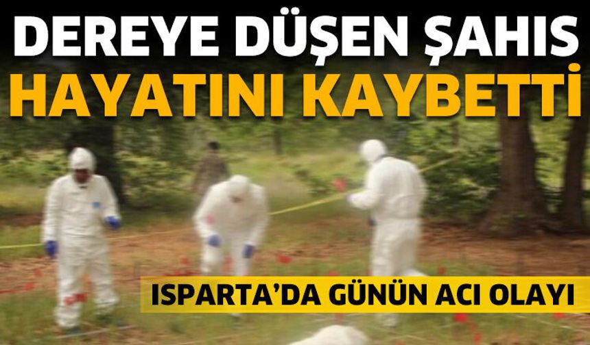 Isparta'da günün acı olayı