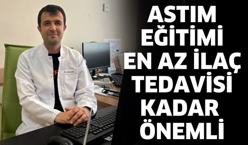 Astım eğitimi, en az ilaç tedavisi kadar önemli