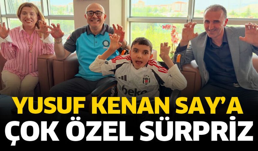 Yusuf Kenan Say’a çok özel sürpriz