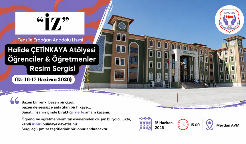 İZ” RESİM SERGİSİ SANATSEVERLERLE BULUŞMAYA HAZIRLANIYOR