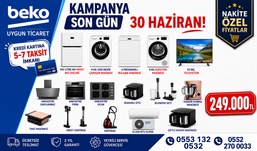 UYGUN TİCARET’TEN KAÇIRILMAYACAK BEKO KAMPANYASI