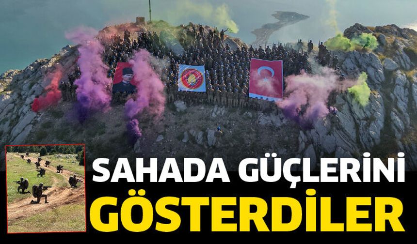 11’inci Dönem Komando Tatbikatı Nefes Kesti
