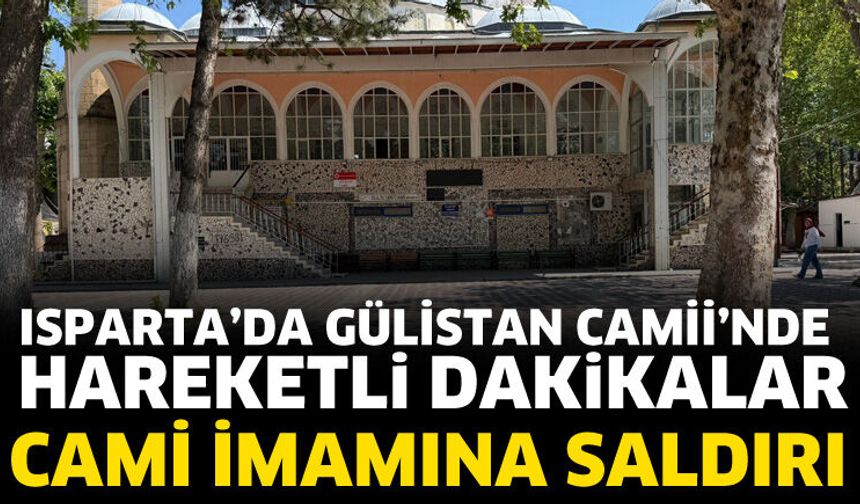 Cami imamına saldırı