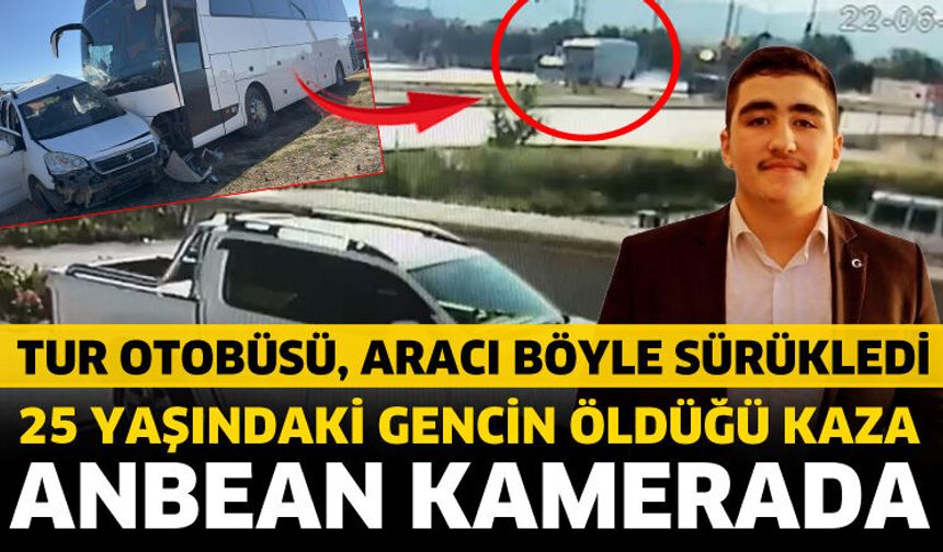 Ölümlü kaza anbean kamerada