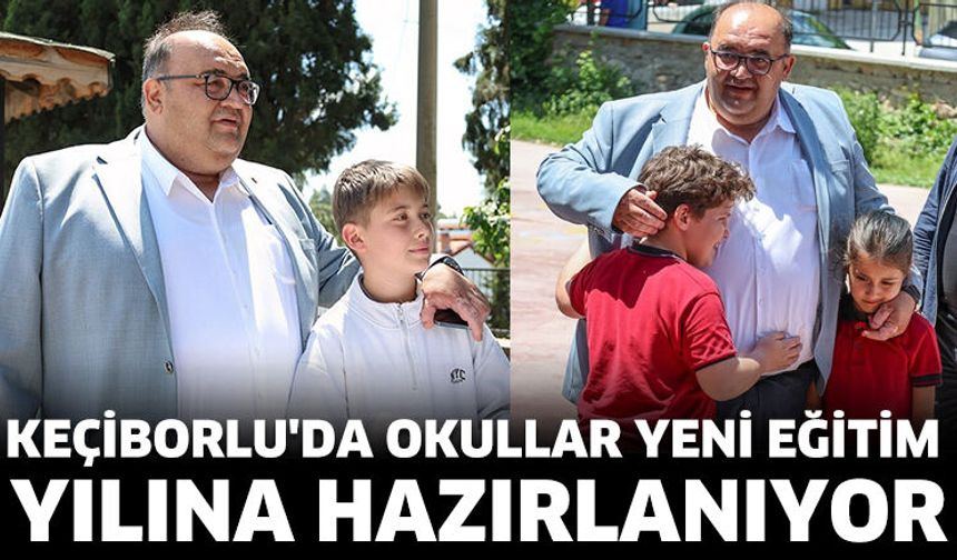 Keçiborlu'da Okullar Yeni Eğitim Yılına Hazırlanıyor