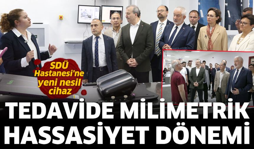SDÜ Hastanesi'ne teknolojik takviye