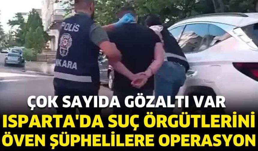 Isparta'da sosyal medya operasyonu