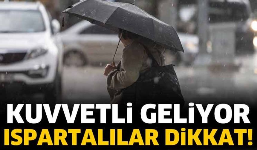 Meteorolojiden Kuvvetli Sağanak Yağış Uyarısı
