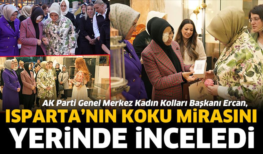 Isparta’nın koku mirasını yerinde incelendi