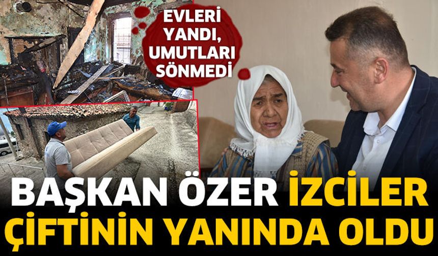 Başkan Özer İzciler Çiftinin Yanında Oldu