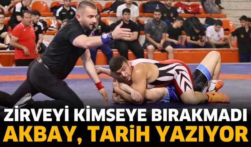 Can Polat Akbay tarih yazıyor