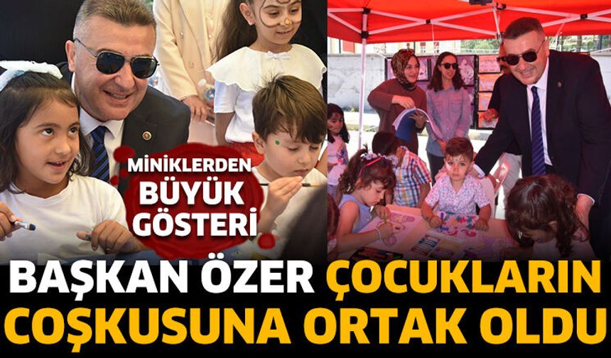 Başkan Özer Çocukların Coşkusuna Ortak Oldu