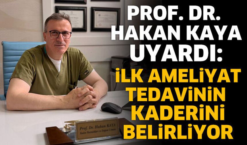 İlk Ameliyat Tedavinin Kaderini Belirliyor