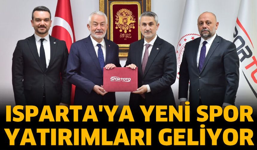 Isparta'ya Yeni Spor Yatırımları Geliyor