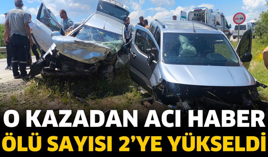 O kazadan acı haber! Ölü sayısı 2'ye yükseldi