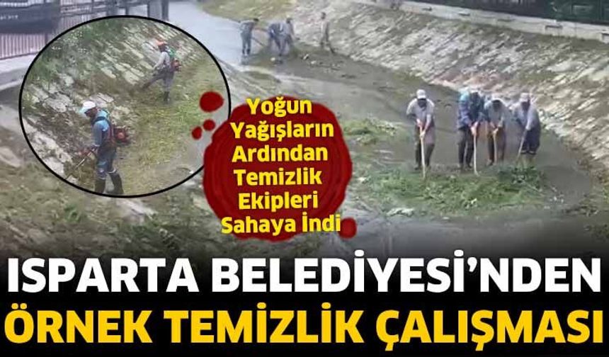 Yoğun Yağışların Ardından Temizlik Ekipleri Sahaya İndi