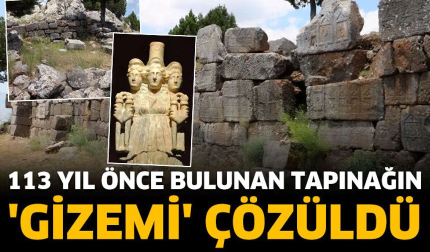 113 yıl önce bulunan tapınağın 'gizemi' çözüldü