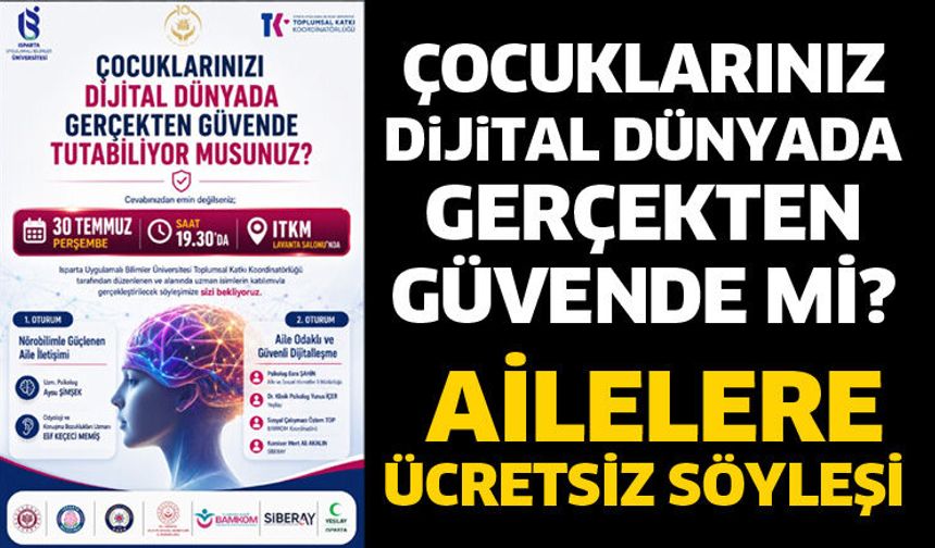 Çocuklarınız dijital dünyada gerçekten güvende mi?