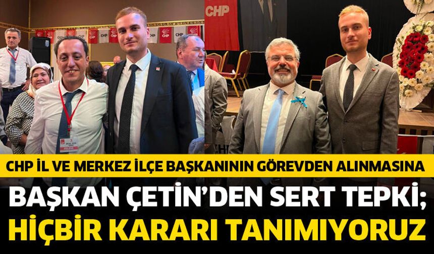 Başkan Umut Çetin'den karara sert tepki geldi