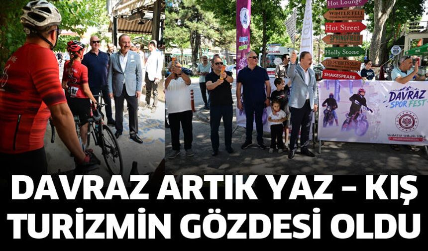Davraz artık yaz – kış turizmin gözdesi oldu