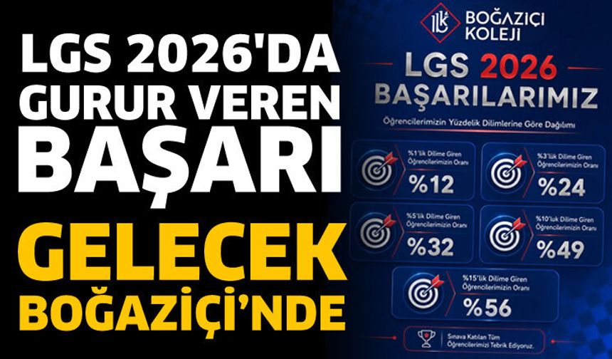 LGS 2026'da gurur veren başarı