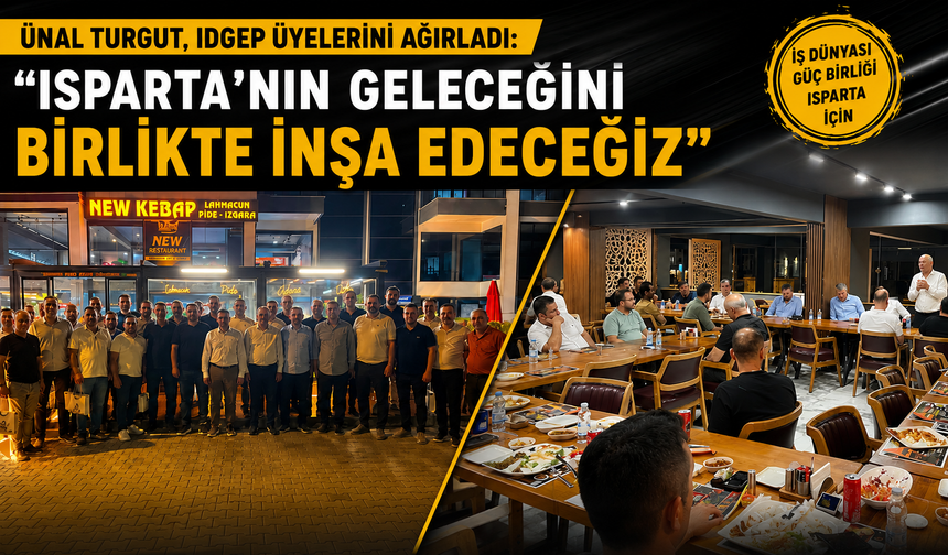 ITSO BAŞKAN ADAYI Ünal Turgut, IDGEP Üyelerini Ağırladı: “Isparta’nın Geleceğini Birlikte İnşa Edeceğiz”