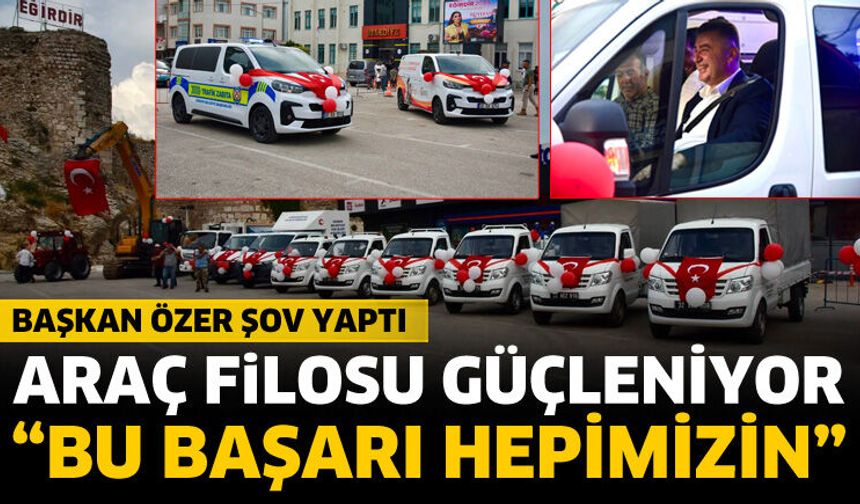 Başkan Özer: Alın teriyle büyüyen belediyemizin başarısı hepimizin