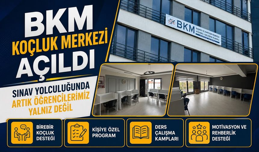 BKM Koçluk Merkezi açıldı