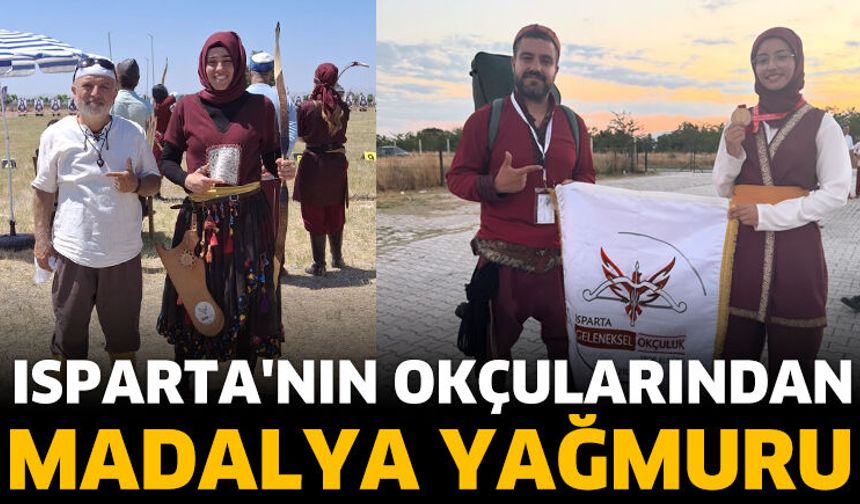 Isparta'nın Okçularından Madalya Yağmuru