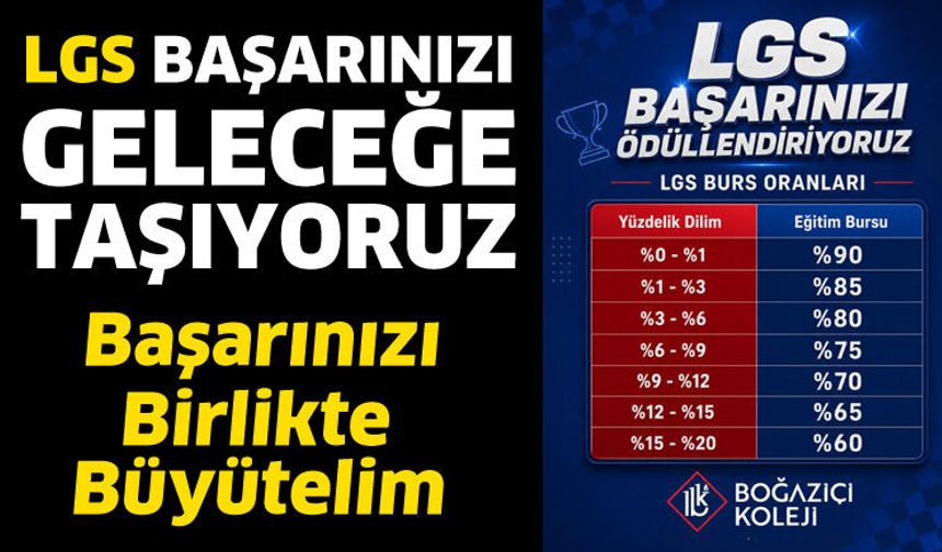LGS başarınızı geleceğe taşıyoruz